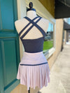Sporty Gal Active Tennis Skirt-Pale Purple/Pink