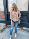 Halle Floral Print Top