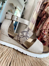 *Livingston Sandal By Corkys-Silver