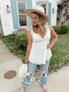 Romantic Day Lace Tank