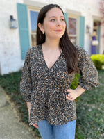 Forever Loving You Floral Top