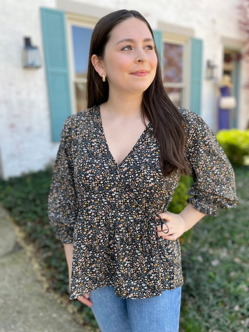 Forever Loving You Floral Top