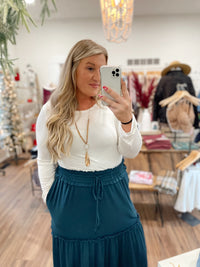 Molley Tiered Ruffle Maxi Skirt