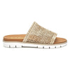 Luna Slide On Raffia Strap Sandal, Natural | Matisse