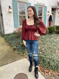 Emmaline Square Neck Top