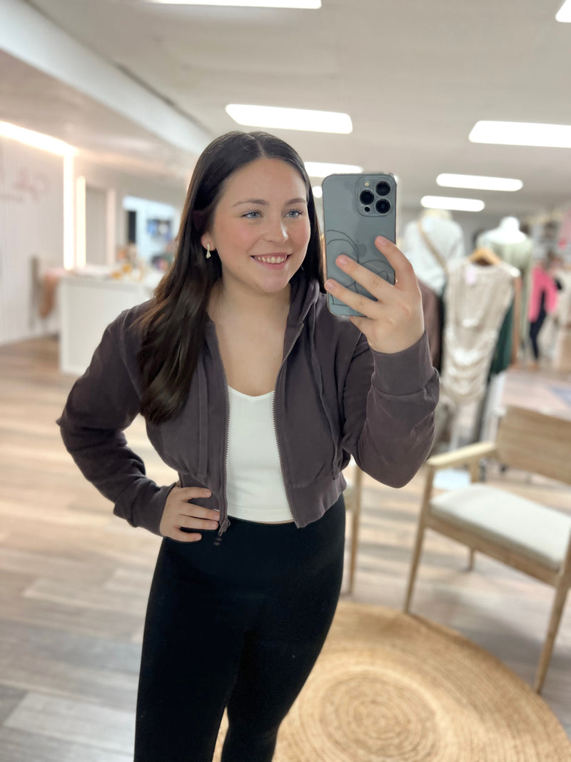 Keep It Simple Zip-Up Jacket