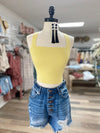 Cleo Tie Back Top- Melon
