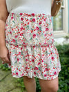 Crowd Pleaser Floral Skirt