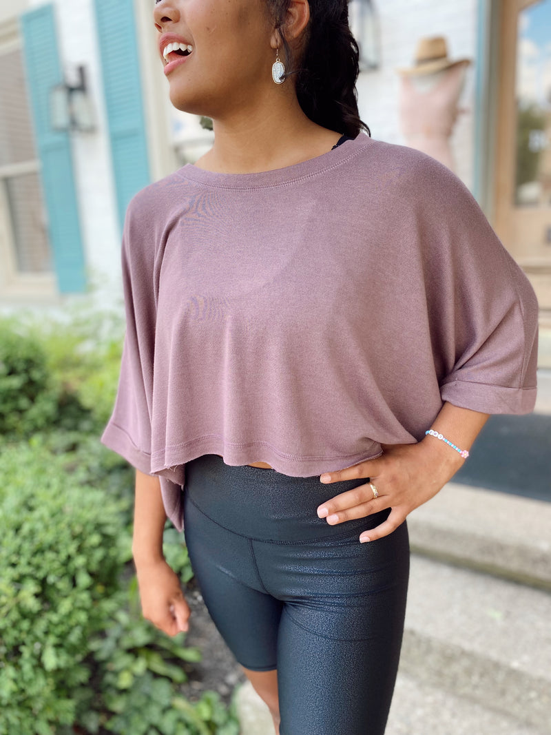 Cropped For All Oversized Top