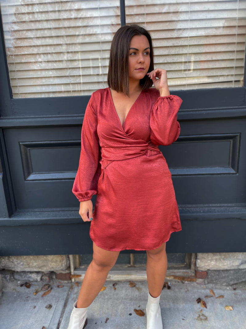 Ember Side Twist Dress