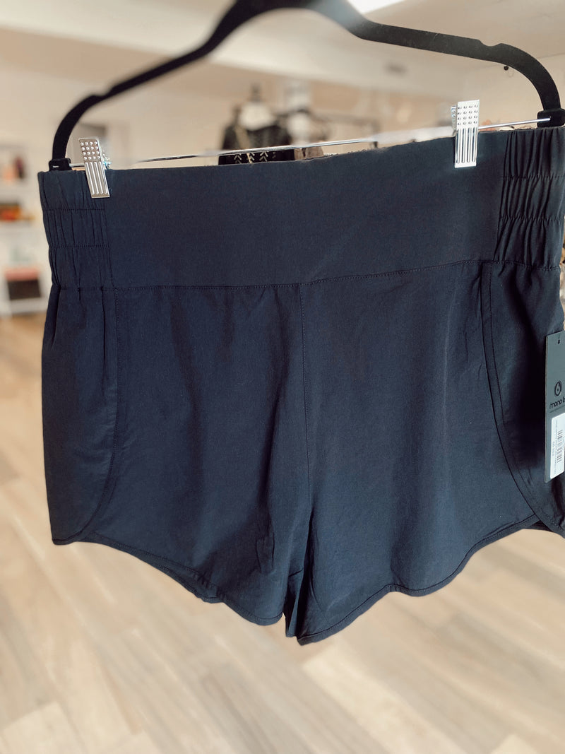 Rocky Highwaisted Athletic Short- Black