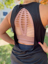 Kataleya Laser Cute Sports Bra-Mauve