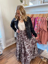 Boho Paisley Maxi Skirt