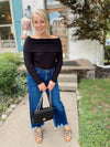 Wildflower Wide Leg Cropped Jeans