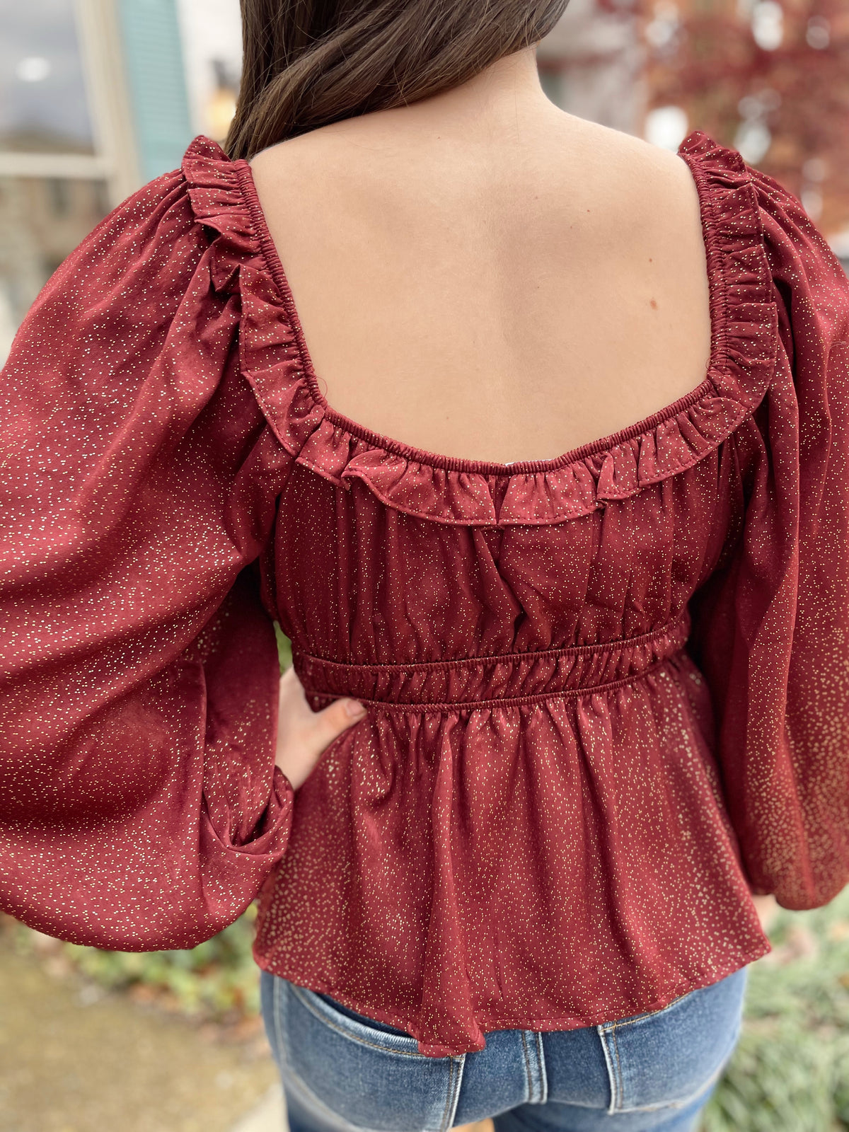 Emmaline Square Neck Top