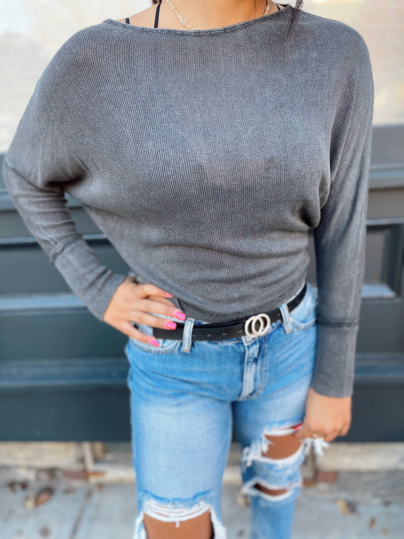 Donnie Loose Knit Pullover