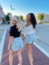 Honky Tonk Star Denim Shorts