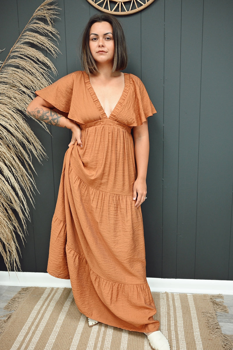 Melrose Tiered Maxi Dress