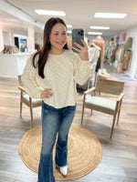 Just A Dream Dot Top-Cream
