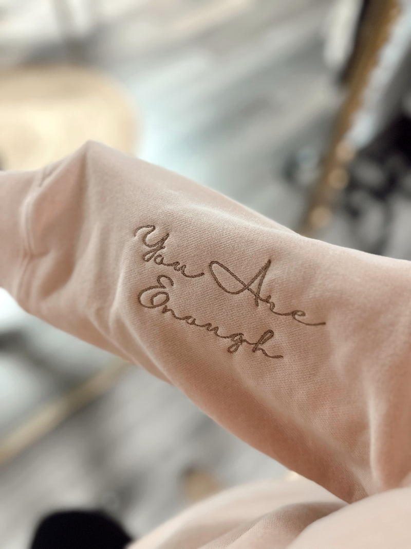 Glory + Grace Embroidered Crewneck