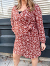 Whitley Floral Wrap Dress