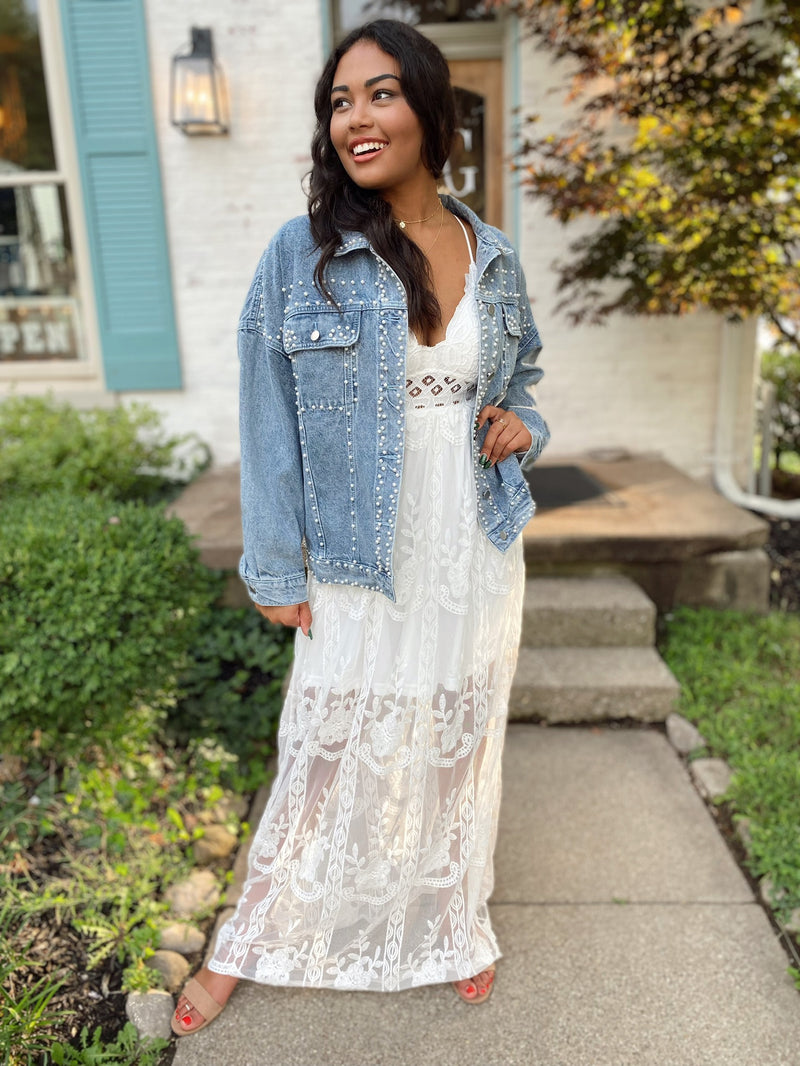 ZZZ Marleigh Lace Maxi Dress