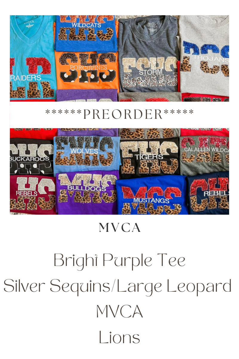 MVCA School Spirit Tee **FINAL SALE**