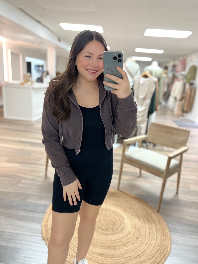 Keep It Simple Zip-Up Jacket