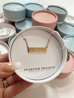 Mama Gold Bar Necklace