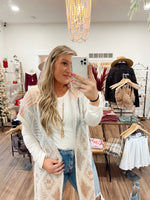 Maia Aztec Hooded Pancho