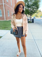 Skyler Mineral Wash Skort