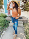 Darla Distressed Skinny Jean
