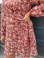 Whitley Floral Wrap Dress