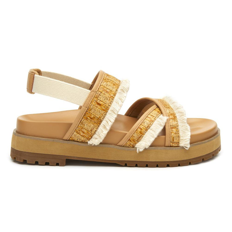 Fuji Cross Strap Sandal, Tan | Coconuts by Matisse