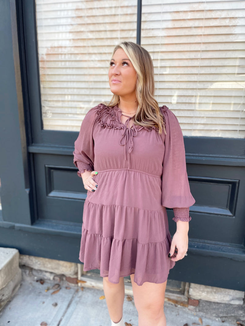 Jolene Tiered Ruffle Dress