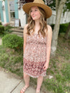 Making Memories Paisley Print Dress