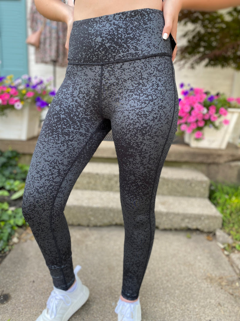 Shimmer Baby Foil Print Leggings