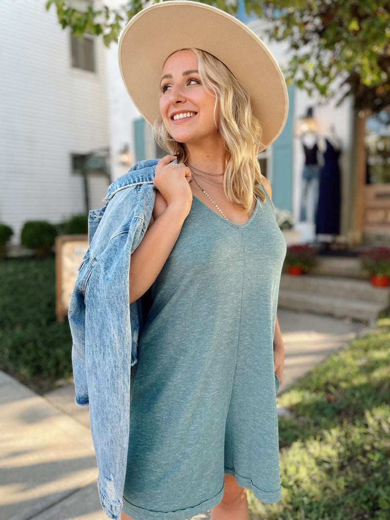 Jenna Flowy Sleeveless Romper