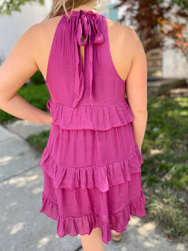 Let's Go Girls Tiered Dress
