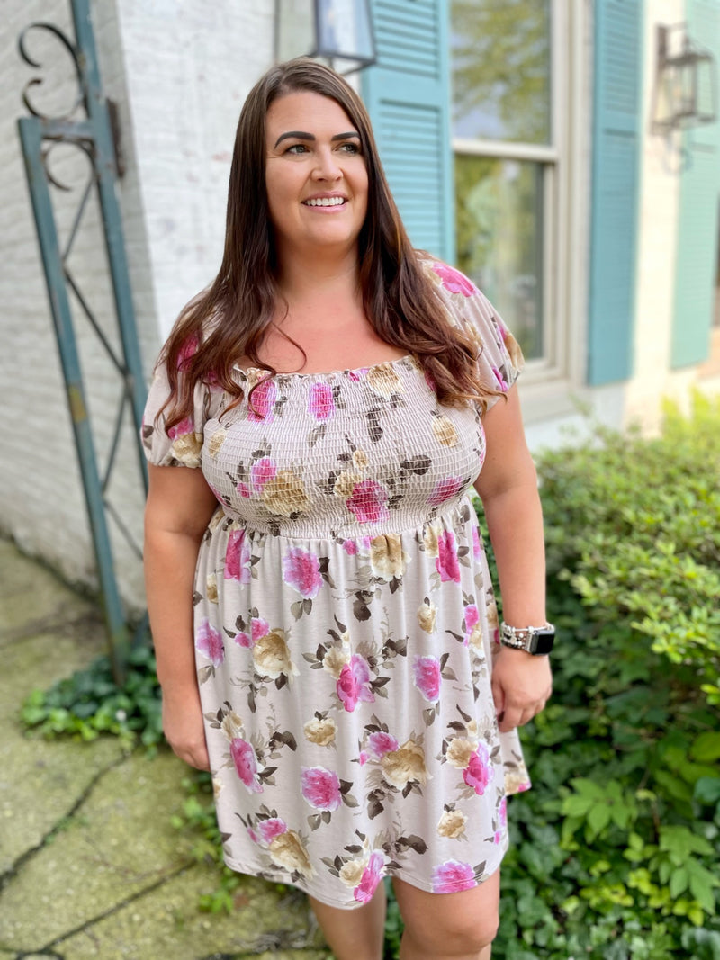 Kendaya Floral Dress