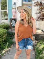 Easy On Me Crochet Tank-Gucci