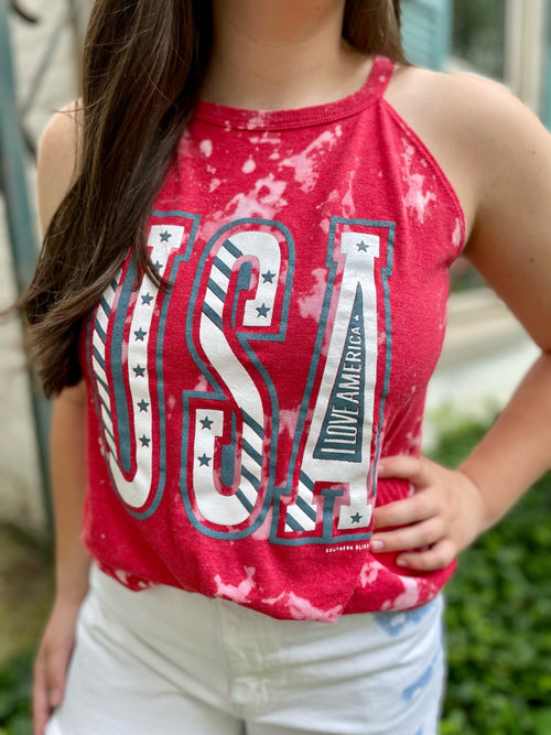 USA, I Love America Tank