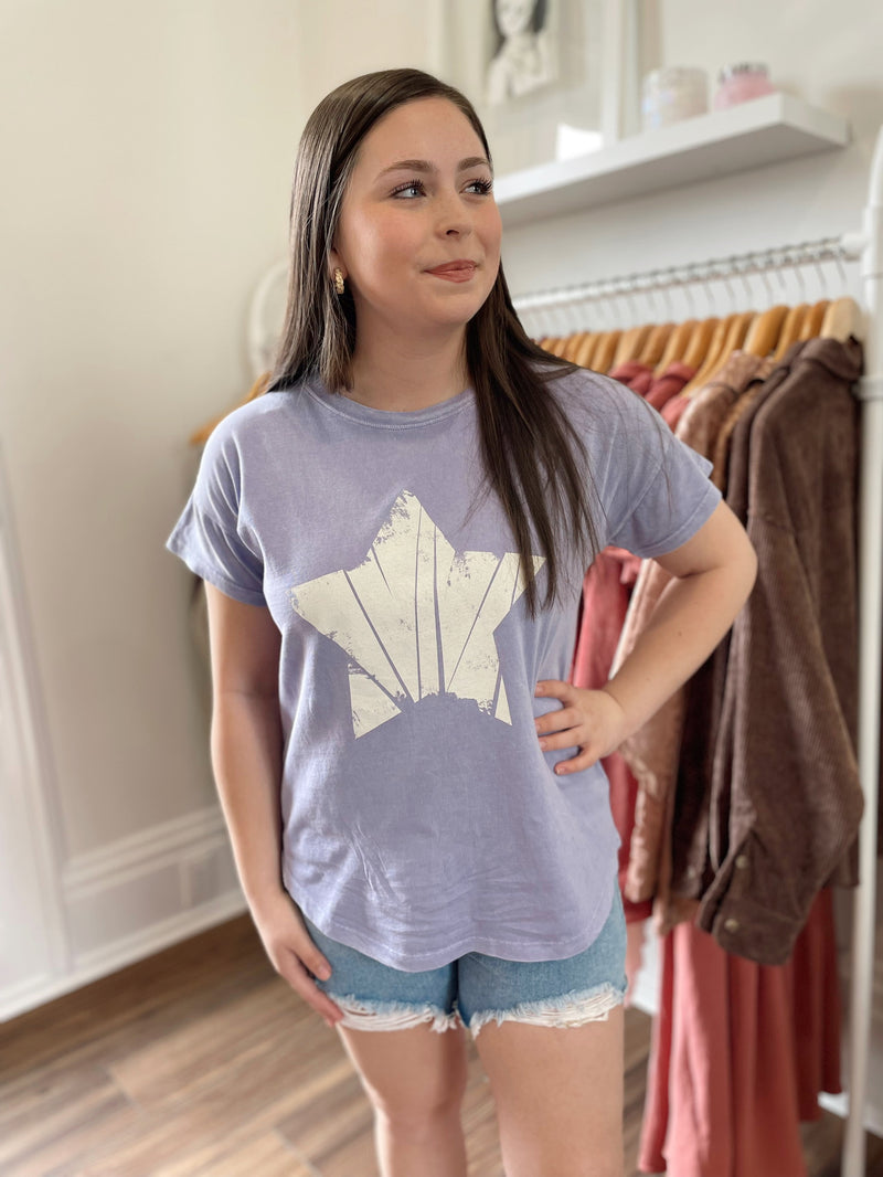 Star Mineral Washed Graphic Tee