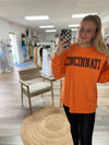 Cincinnati Game Day Long Sleeve- Orange