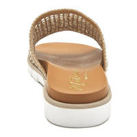 Luna Slide On Raffia Strap Sandal, Natural | Matisse