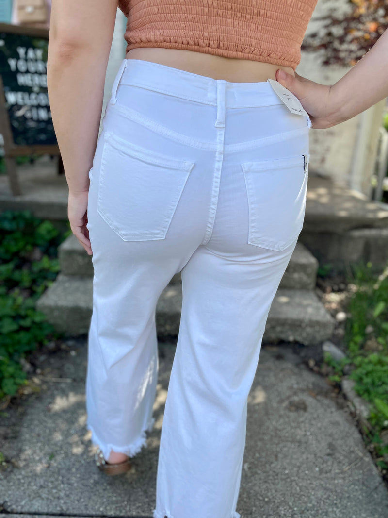 Juniper High Rise Wide Leg Jeans
