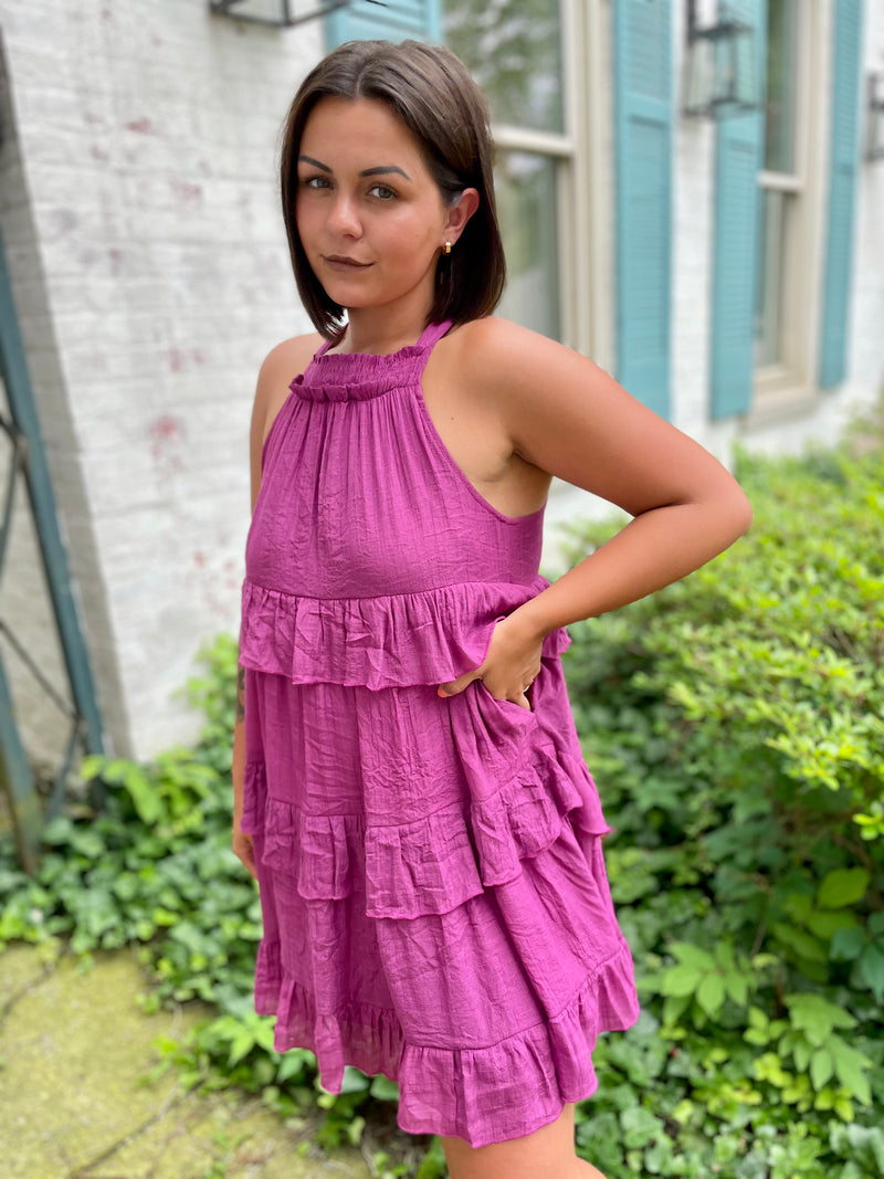 Let's Go Girls Tiered Dress