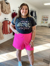 ALAINA ULTRA PINK SHORTS