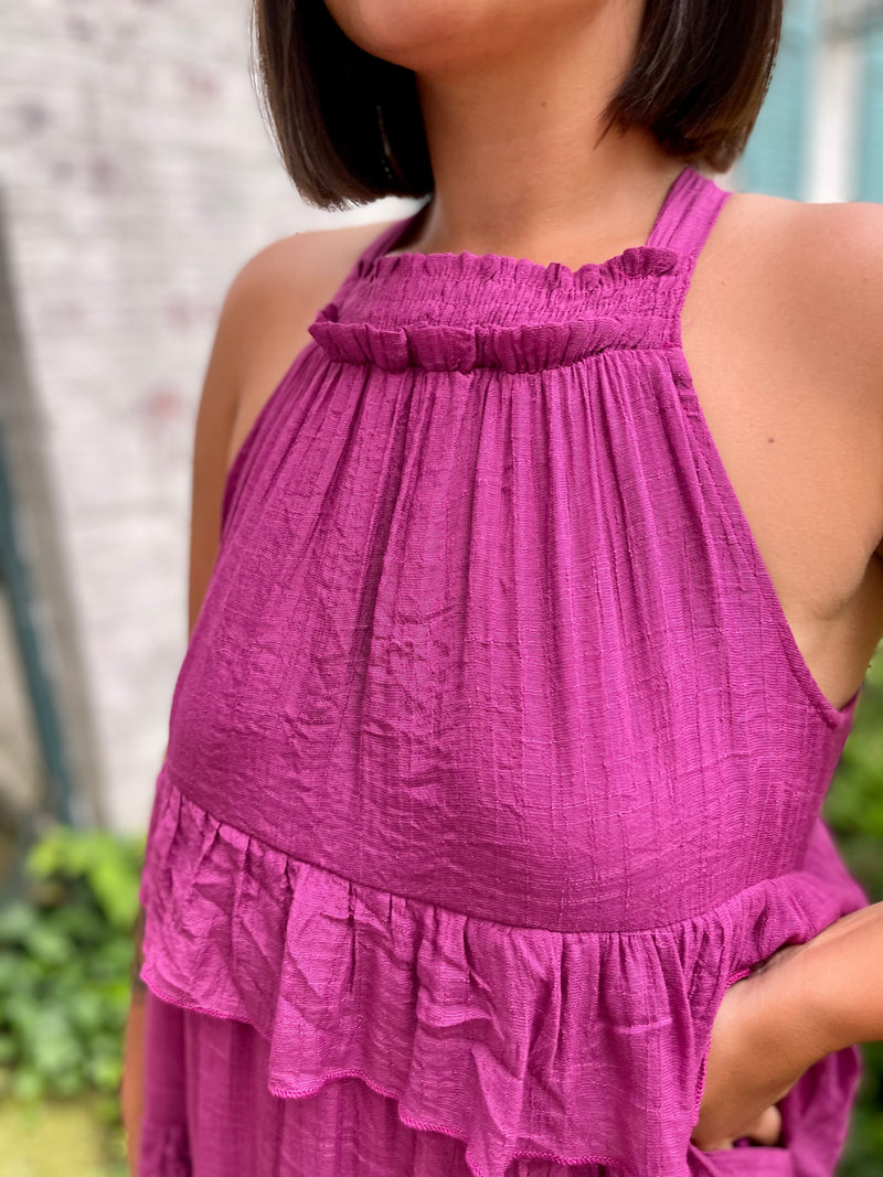 Let's Go Girls Tiered Dress