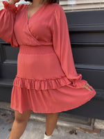 Liz Bubble Sleeve Dress